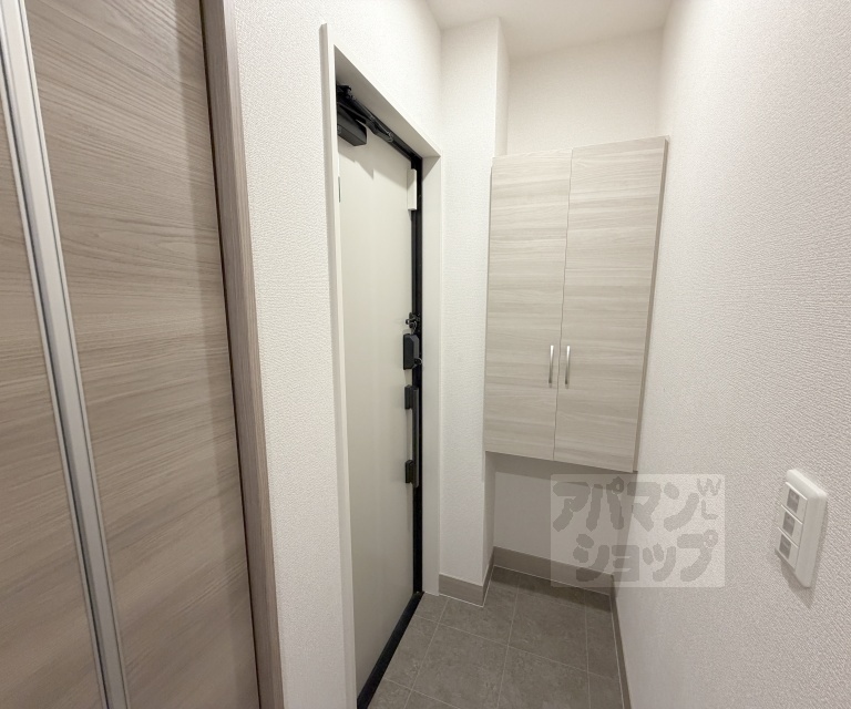 グランナッシム西京極の玄関写真