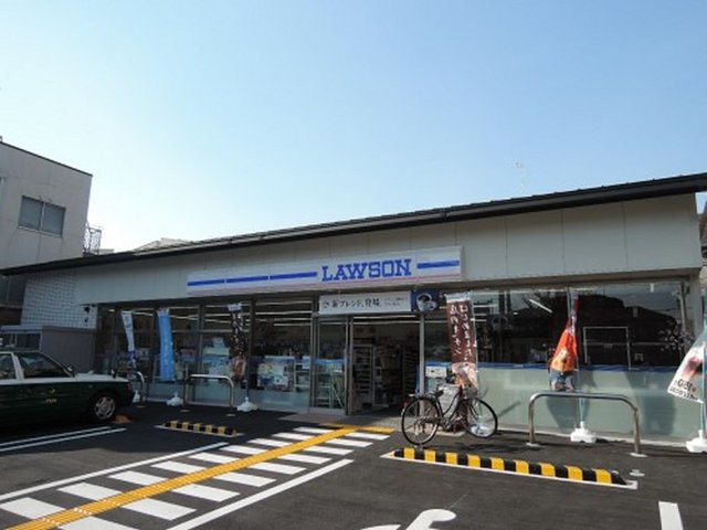 コンビニ　ローソン岡崎道店（コンビニ）まで356m