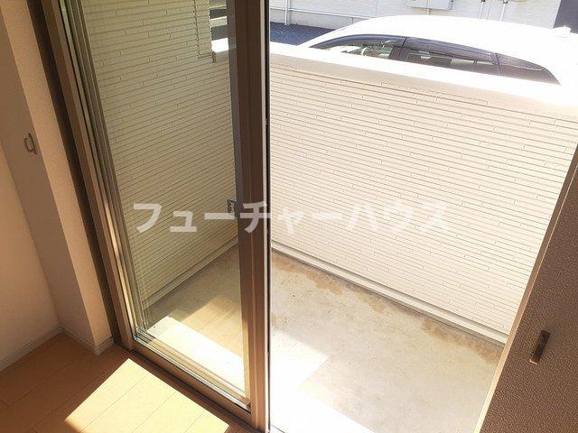 バルコニー　バルコニーがあります