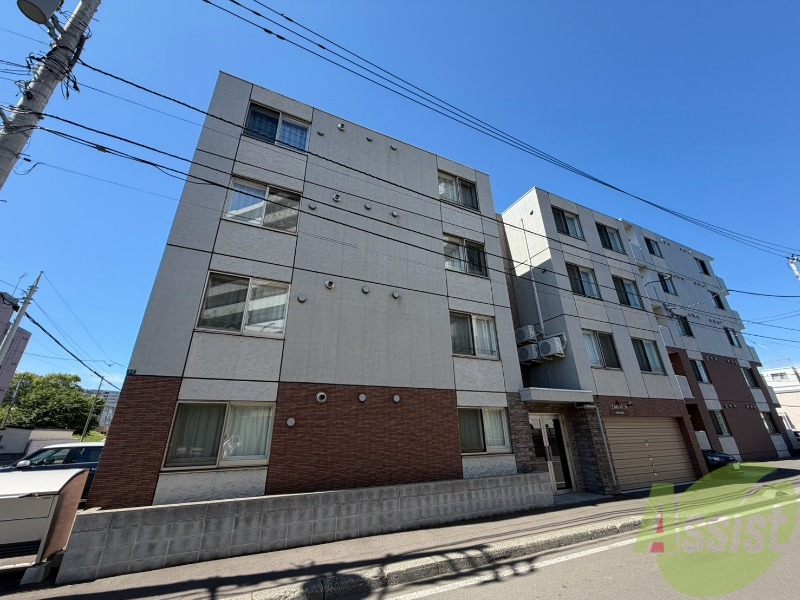 建物外観　札幌市西区二十四軒１条「ＣＯＭＳＡＰ２４　ＰＡＲＫＳＩＤＥ」
