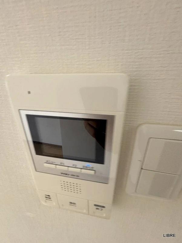 セキュリティ　モニター付きインターホン！