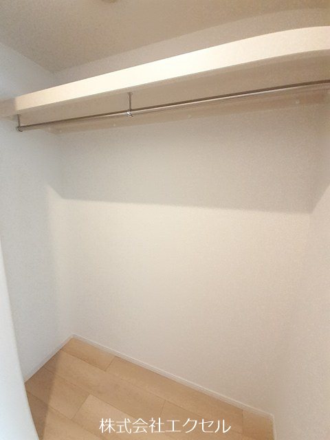 収納　クローゼットです。