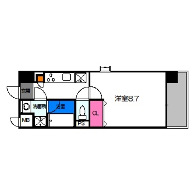 ディアコートハナテンの間取り写真