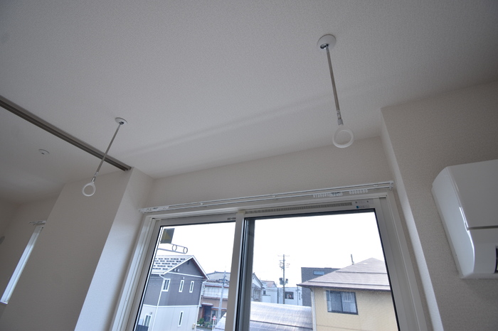 その他設備　室内物干