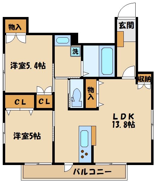 ルシェノンの間取り写真