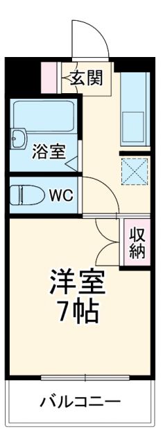 グリーンハイツ安松の間取り写真