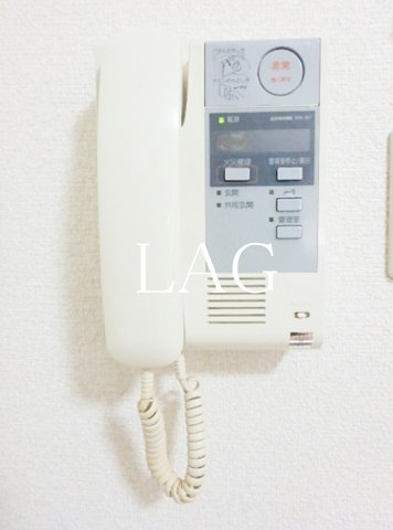 セキュリティ　インターホンです。
