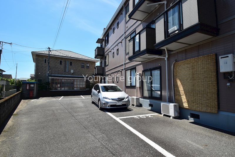 駐車場　前回紹介時の写真です。実際の紹介に関しては現況優先となります