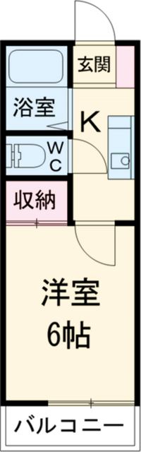 エスポワールの間取り写真