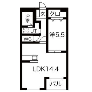 名鉄瀬戸線 三郷駅 徒歩19分 3階建 築11年の間取り写真