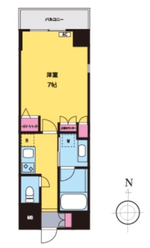 レジデンスダイキの間取り写真