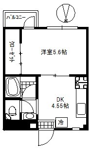 ハイツ宇田川の間取り写真