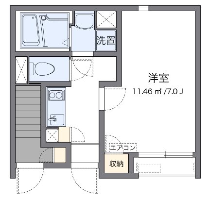エスペランサ Nの間取り写真