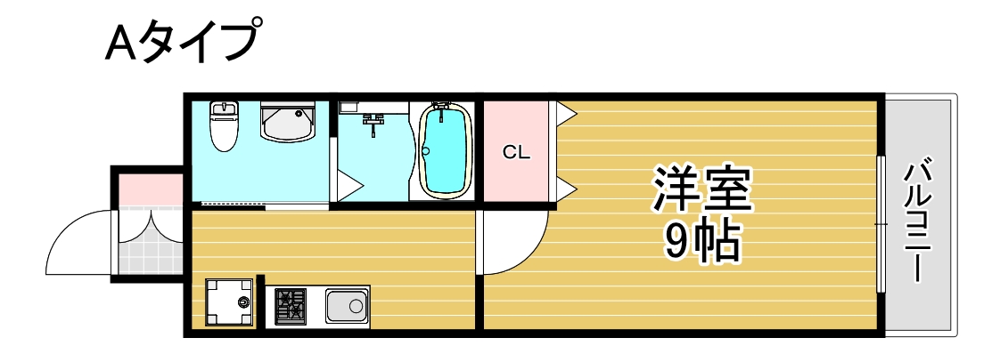 リアライズ住之江公園の間取り