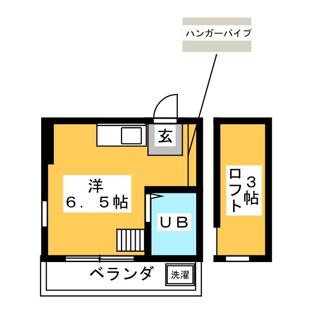 ハウス浅間の間取り