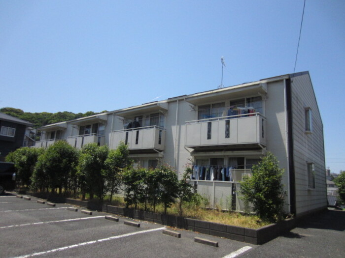 北九州市小倉南区志井のアパートの建物外観