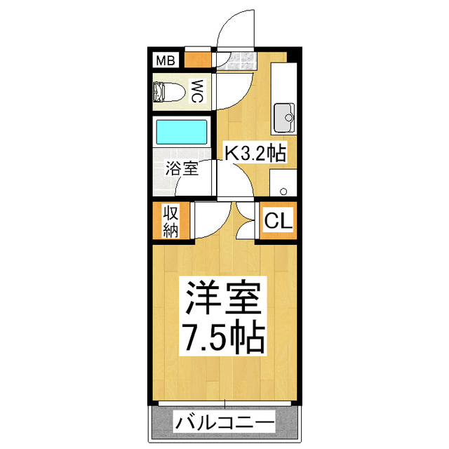 グレースフル芳川Ａ・Ｂの間取り