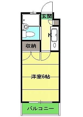 フラワーハイツの間取り