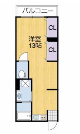 姫路市手柄のマンションの間取り