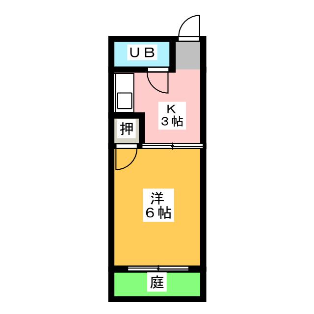 パレーシャルＭＯＲＩの間取り