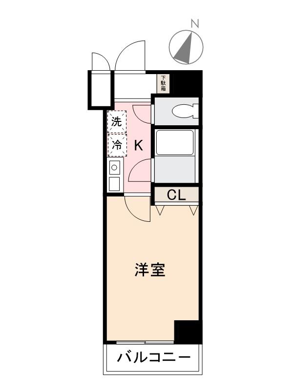 さぬき市志度のマンションの間取り