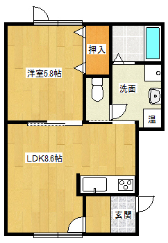 ＰＬＡＩＮ(13)（プレイン１３）の間取り