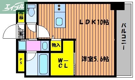 N・O医大南の間取り