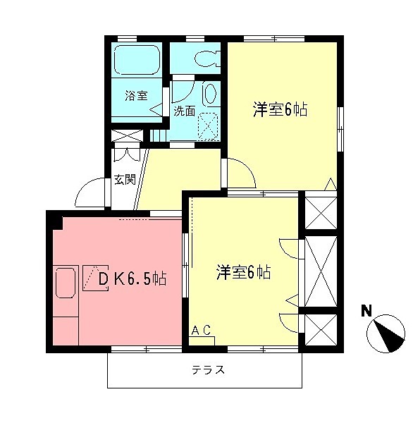 ジュピテ鎌倉の間取り