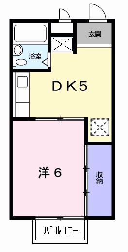 シティハイツ山田の間取り