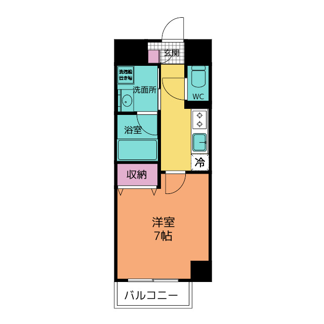 メイプル高横須賀の間取り