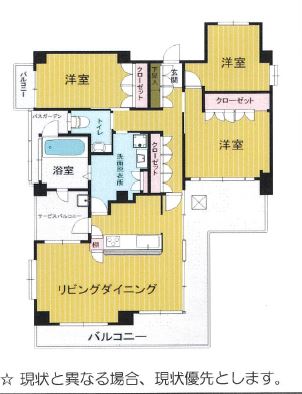 ForYou湊川公園の間取り