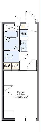 レオパレスＮＡＧＩＳＡの間取り