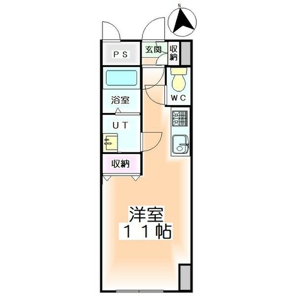 札幌市北区南あいの里のマンションの間取り