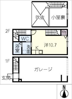 ＧＡＲＥＸ　Ｃ２の間取り