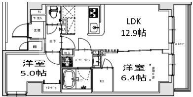 【S-RESIDENCE王子Terceraの間取り】