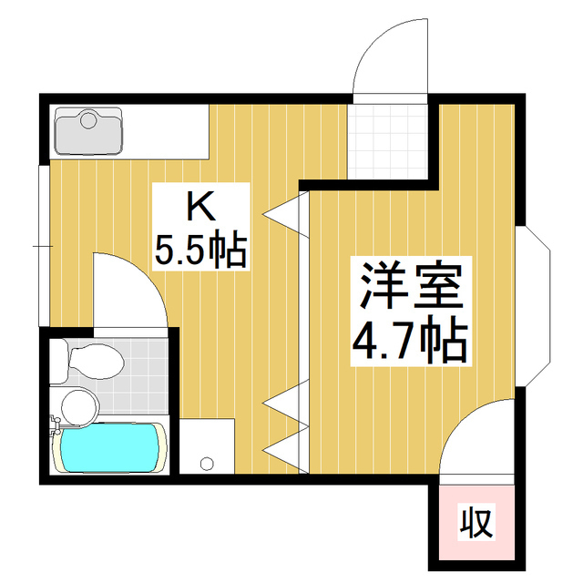 コーポソナタの間取り