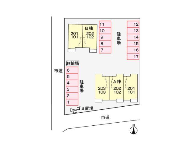 【福山市神辺町大字川南のアパートのその他】