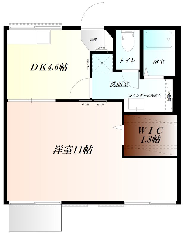 森田ハイツの間取り