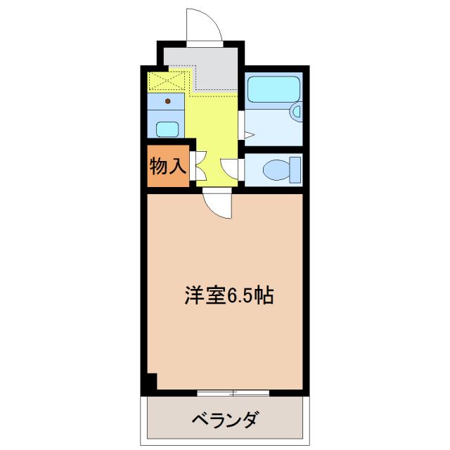 長久手市長配のマンションの間取り