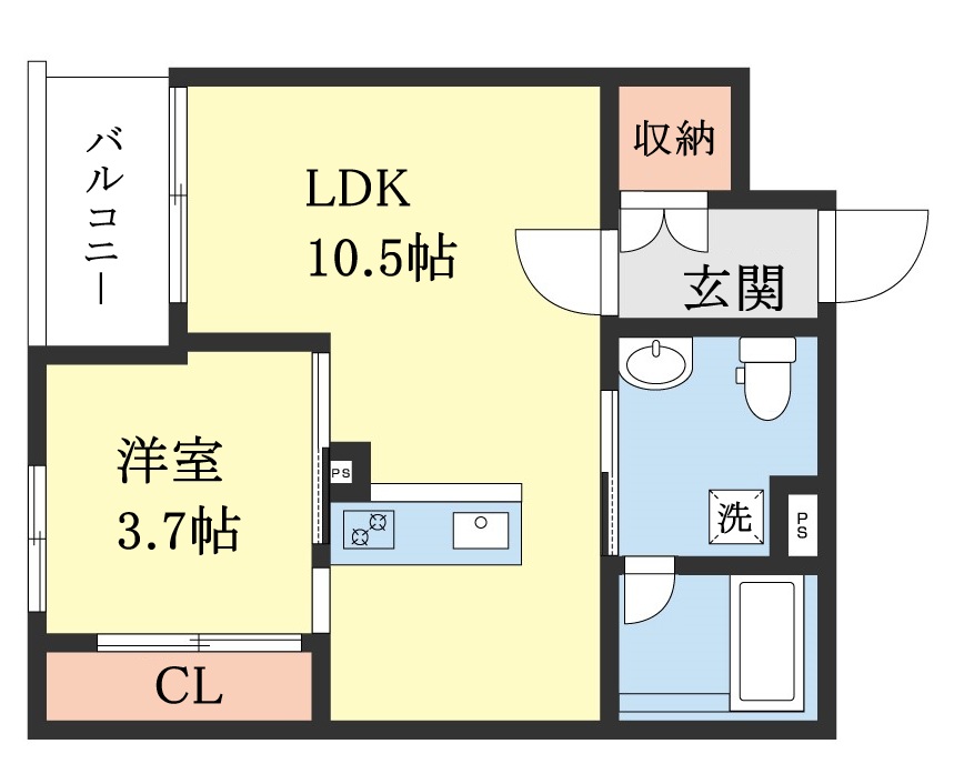 エルニドの間取り