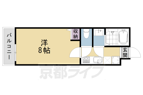 アビタシオン東山の間取り