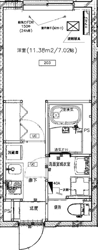 ベルシードステアー練馬の間取り