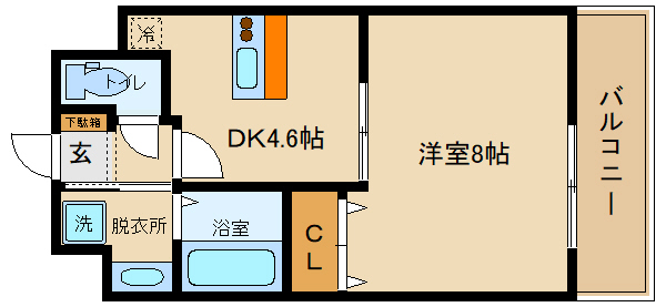 ステラウッド清州の間取り