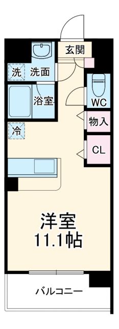 ディアコートハナテンの間取り