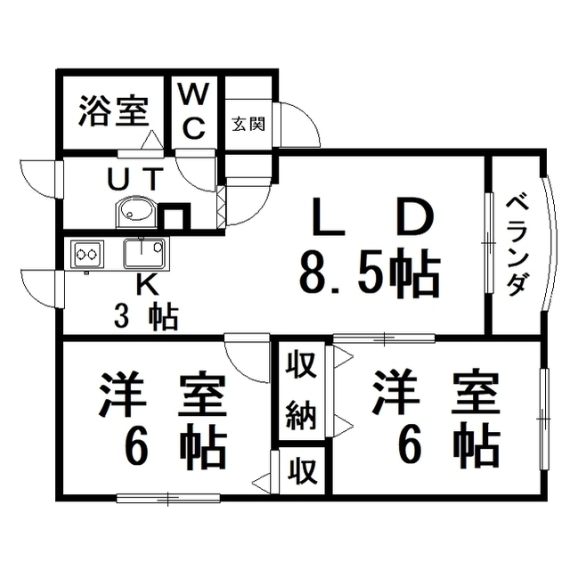 サンフラワーの間取り