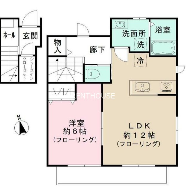 カーサイルフィオーレの間取り