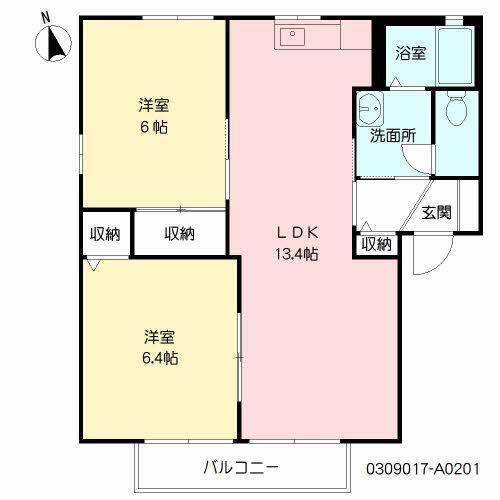 Ｋ・アルメリアの間取り