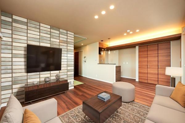 居室・リビング　家具はＣＧ配置例。家具等は含まれません。