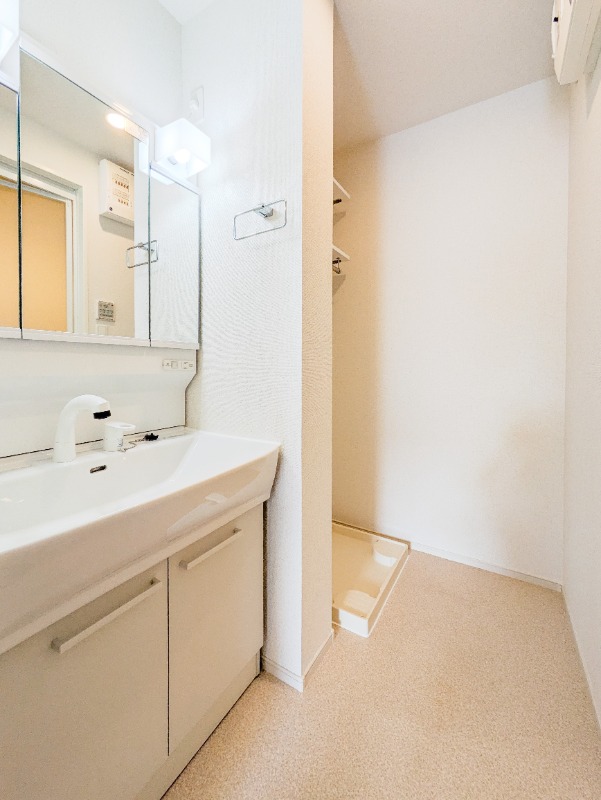 洗面設備　図面と現状に相違がある場合には現状を優先