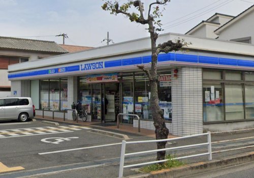 コンビニ　ローソン 忠岡東店（コンビニ）まで448m